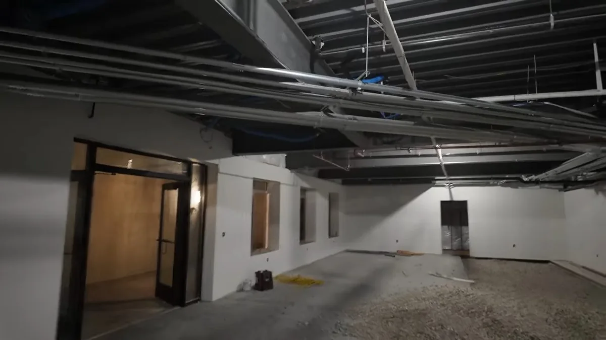 Commercial plumbing rough-in with drain and supply lines for Commercial Plumbing in Fountain Valley, CA in Fountain Valley