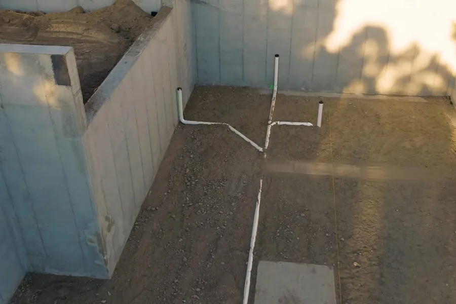 Crawlspace and basement plumbing lines being inspected or repaired for Plumber in Anaheim, CA in Anaheim near the service area.