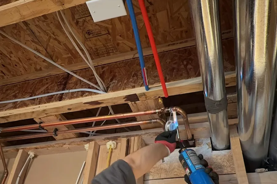 Crawlspace and basement plumbing lines being inspected or repaired for 24/7 Emergency Plumber in Fountain Valley, CA in Fountain Valley