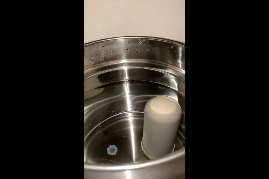 Residential water softener tank and salt system for The Fountain Valley Hard Water Guide in Fountain Valley