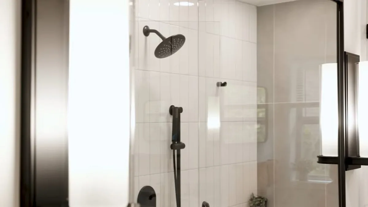 Shower and bathtub fixture plumbing in a remodeled bathroom for Shower & Bathtub Plumbing in Fountain Valley, CA in Fountain Valley