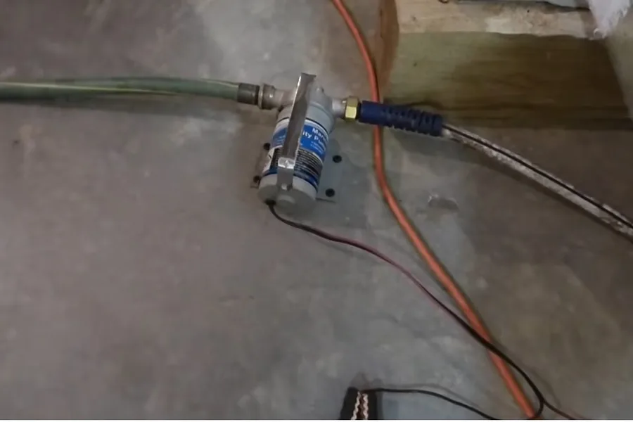 Sump pump basin and pump components during installation for Plumber Near Mile Square Park, Fountain Valley CA in Mile Square Park Area near the service area.