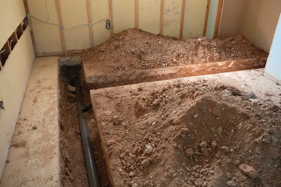 Trenchless sewer repair equipment and liner preparation for Trenchless Sewer Repair in Fountain Valley, CA in Fountain Valley