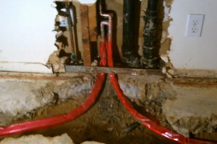 Water heater repair at the gas and water supply connections for Water Heater Repair in Fountain Valley, CA in Fountain Valley near the service area.