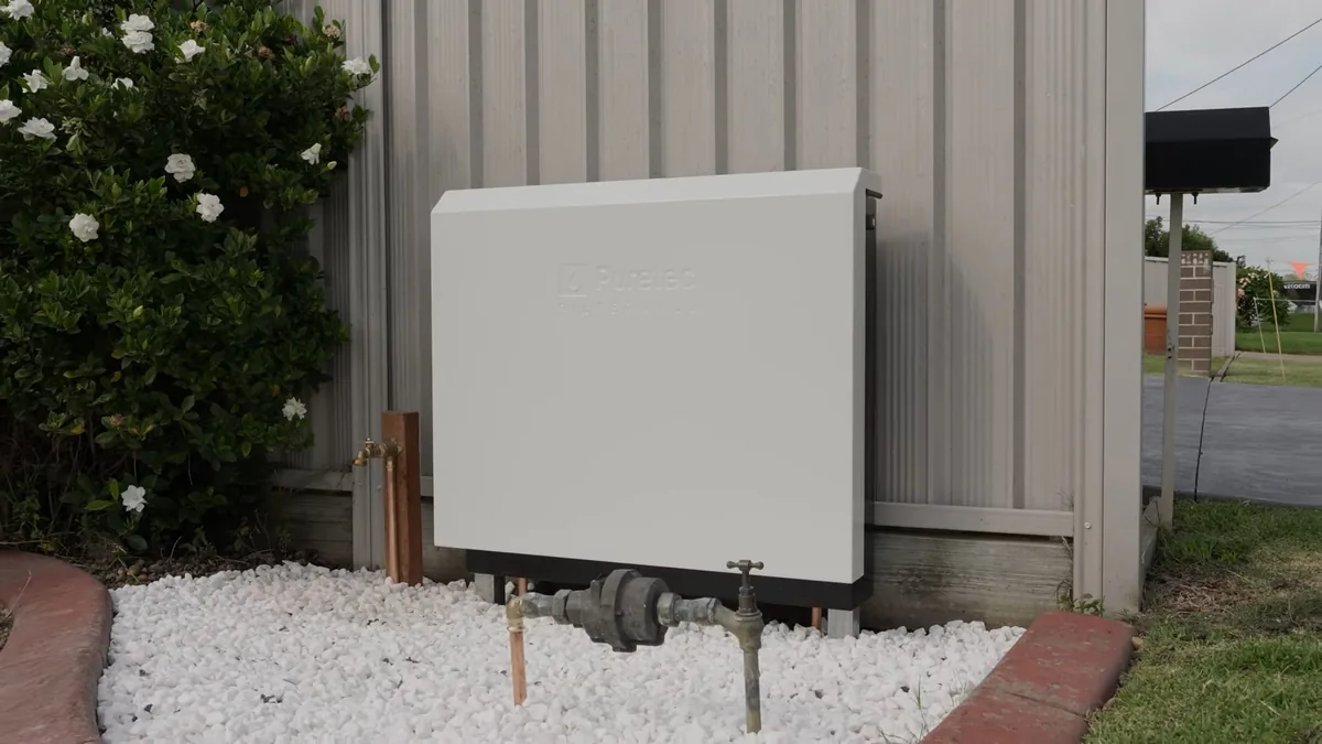 Whole-house water filtration system and piping connections for Plumber in Newport Beach, CA in Newport Beach
