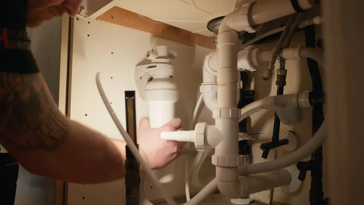 Whole-house water filtration system and piping connections for Plumber in Santa Ana, CA in Santa Ana